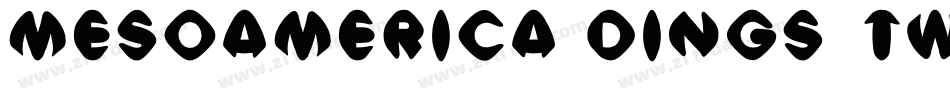 MesoAmerica Dings Two字体转换